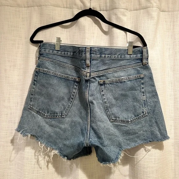 Agolde Parker Long Shorts - Picture 2 of 4